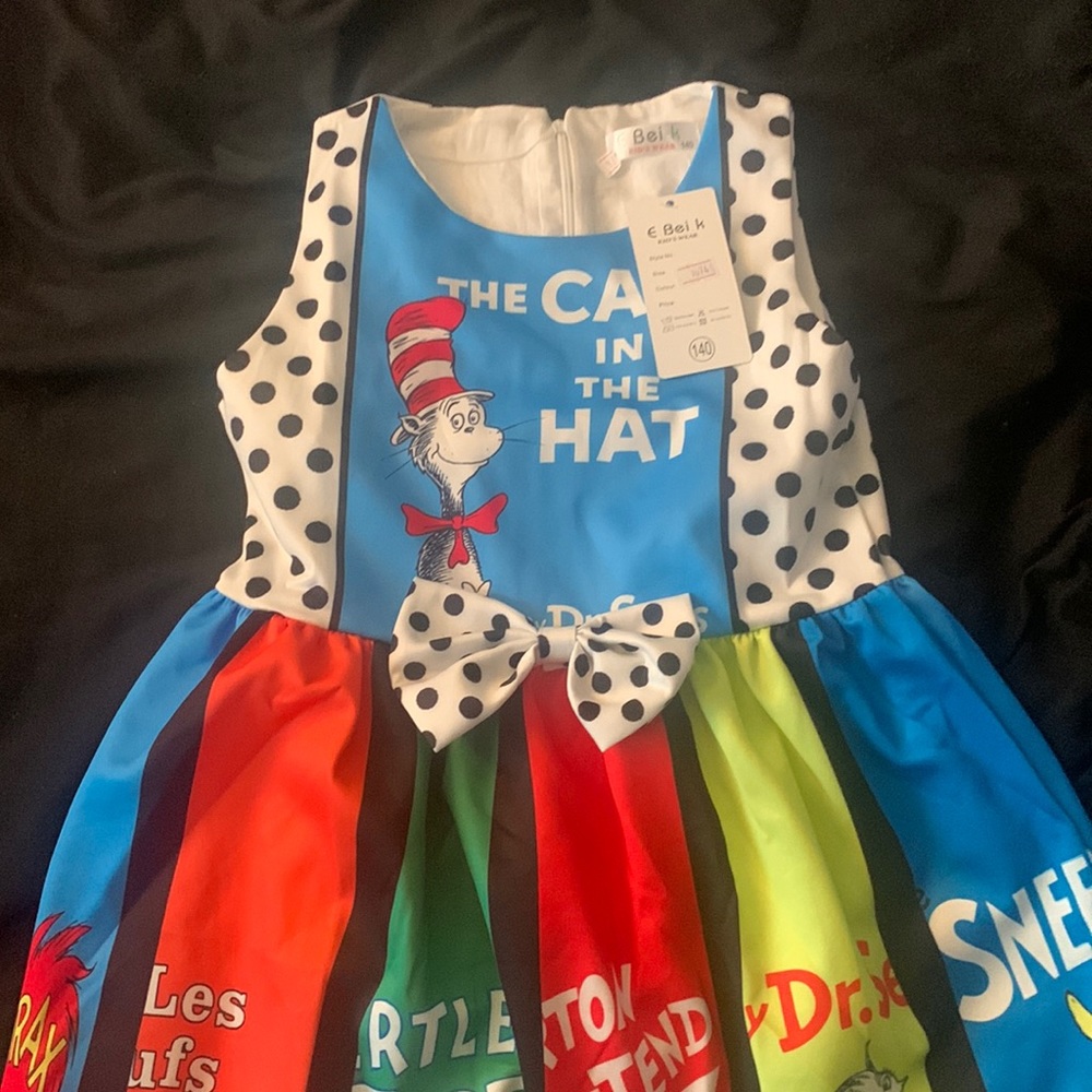 The cat in the hat dress